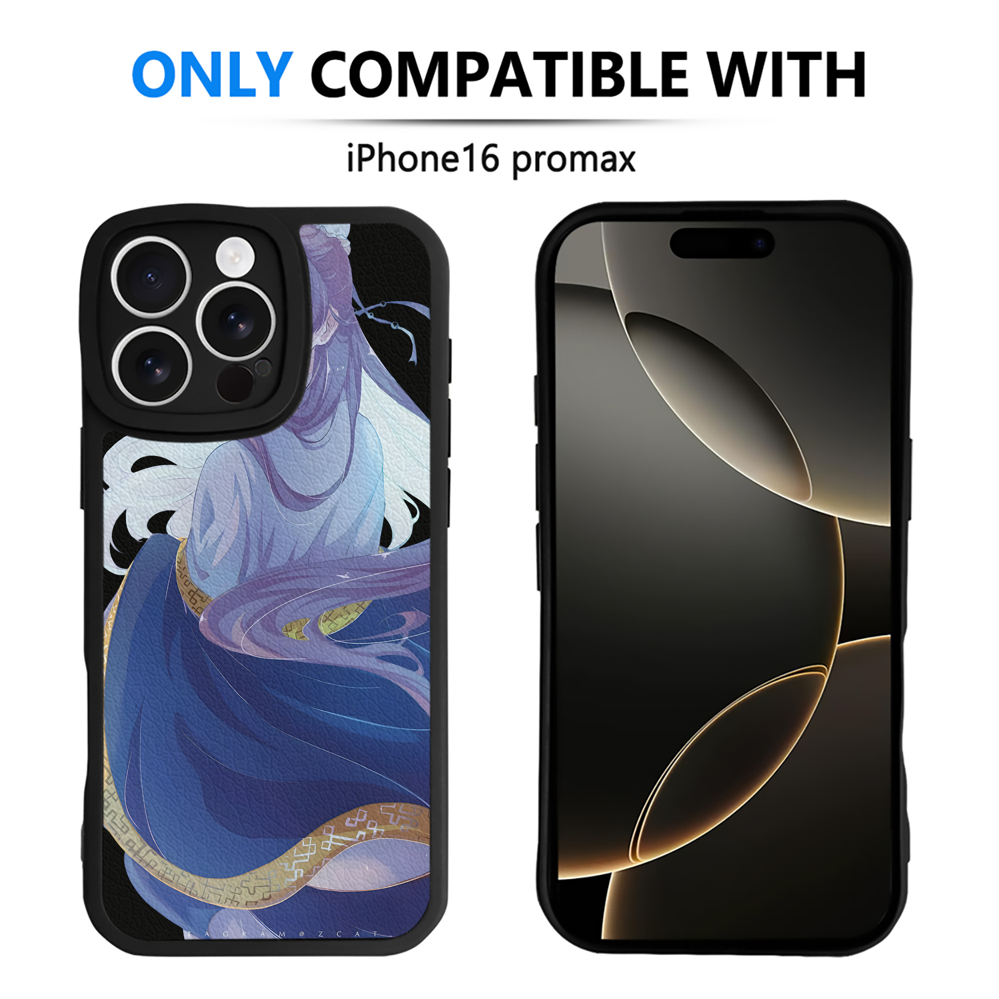 （画像用） 薬屋のひとりごと The Apothecary Diaries 【iPhone 16シリーズ対応】シリコンスマホケース（レザー調） 材質：シリコン